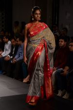 Model walk the ramp for harshita chaterjee at Lakme Fashion Week Winter Festive 2014 Day 3 on 21st Aug 2014